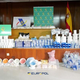 A photo of impounded items from the bust.